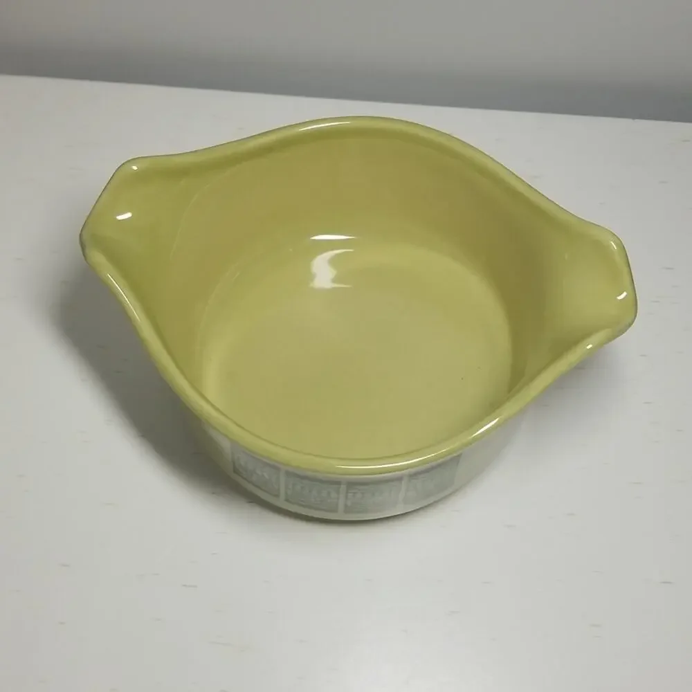 Vintage Green Gravy Boat